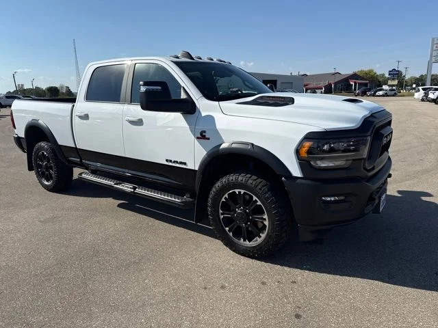 Used 2023 Bright White Clearcoat Ram Rebel image 10