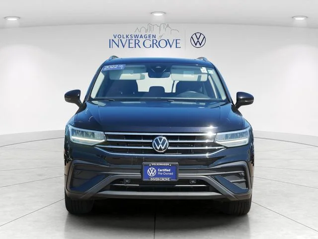 Certified 2022 Volkswagen Tiguan SE with VIN 3VV2B7AX8NM085831 for sale in Inver Grove Heights, Minnesota