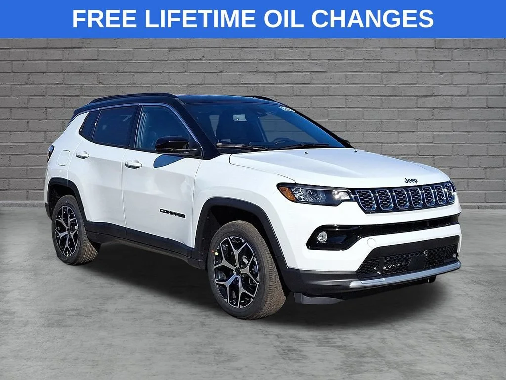 New 2026 Bright White Clearcoat Jeep Limited image 1