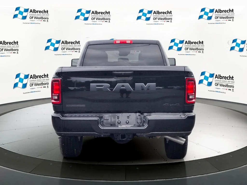 New 2026 Diamond Black Crystal Pearlcoat RAM Big Horn image 4
