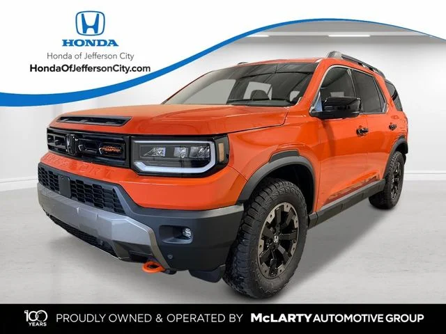 New 2026 Sunset Orange Honda TrailSport Elite image 1
