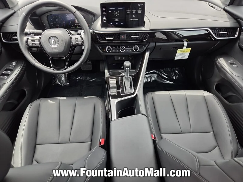 Used 2025 Solar Silver Metallic Acura FWD image 10