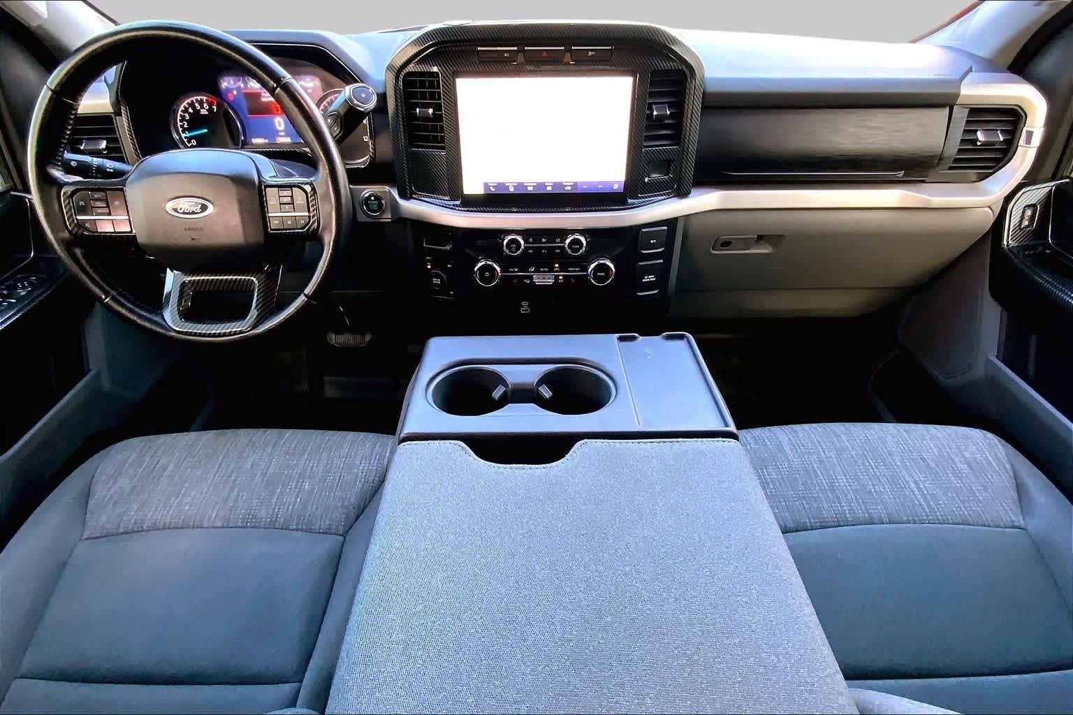 Certified Used 2022 Antimatter Blue Metallic Ford XLT image 14