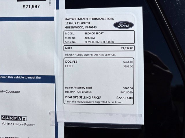 Certified Used 2022 Black Ford Big Bend image 3