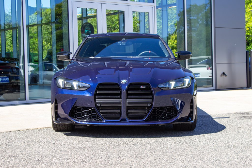 Used 2026 Tanzanite Blue II Metallic BMW Competition image 2