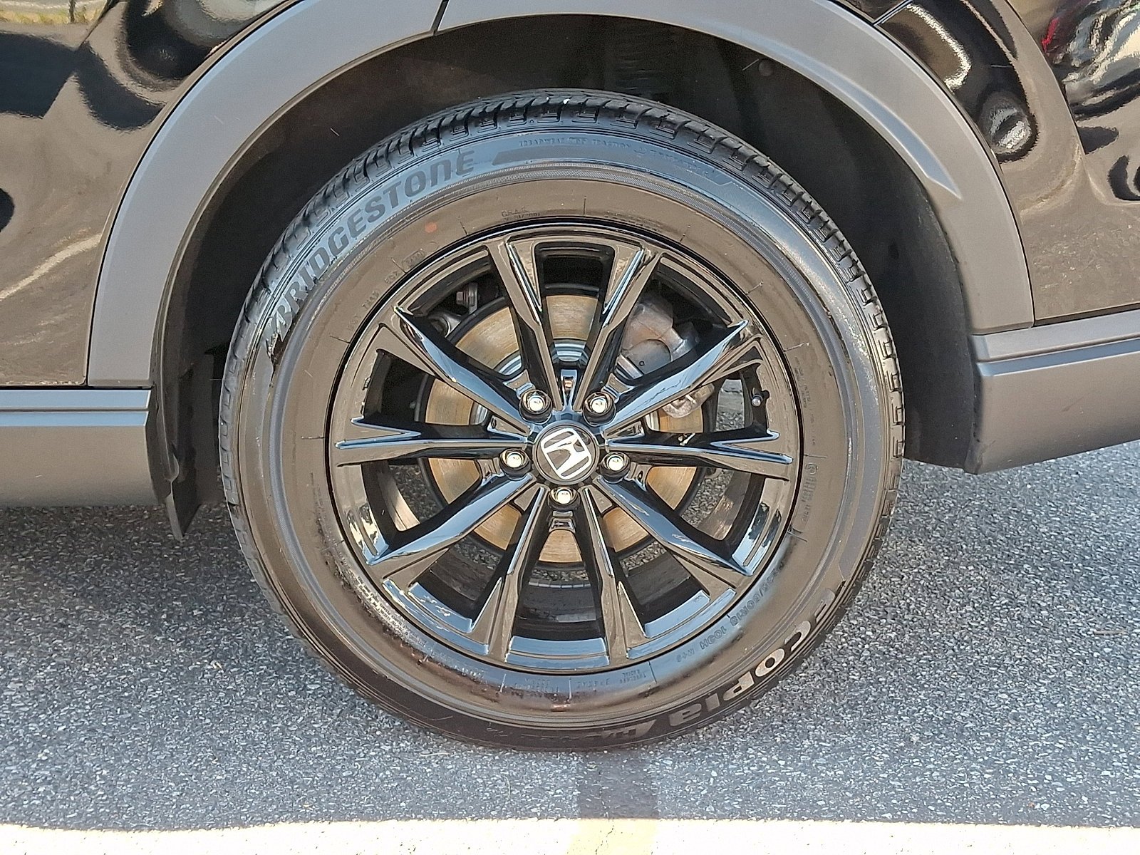 Certified Used 2023 Crystal Black Pearl Honda Sport image 8