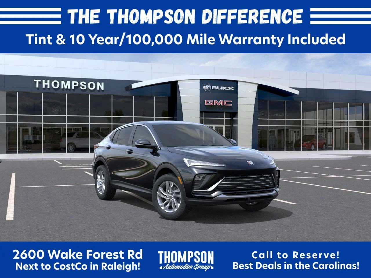 New 2026 Ebony Twilight Metallic Buick Preferred image 1