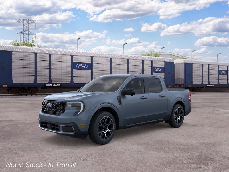 New 2026 Azure Gray Metallic Tri-Coat Ford Lariat® image 1