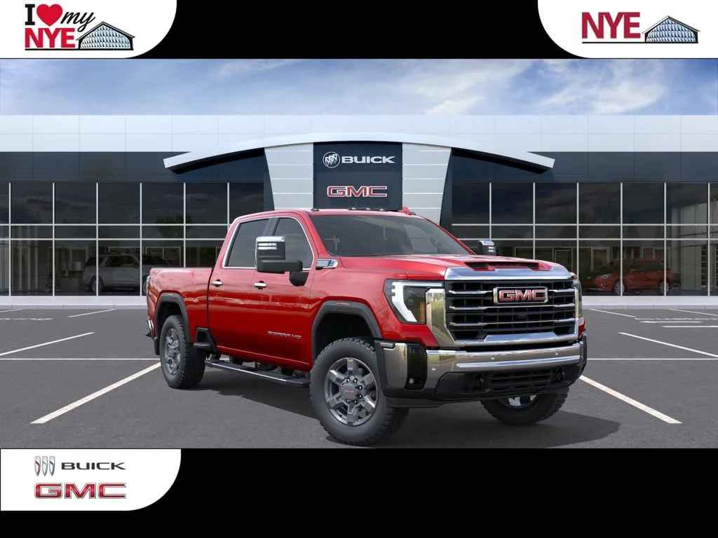 New 2026 Volcanic Red Tintcoat GMC SLT image 1