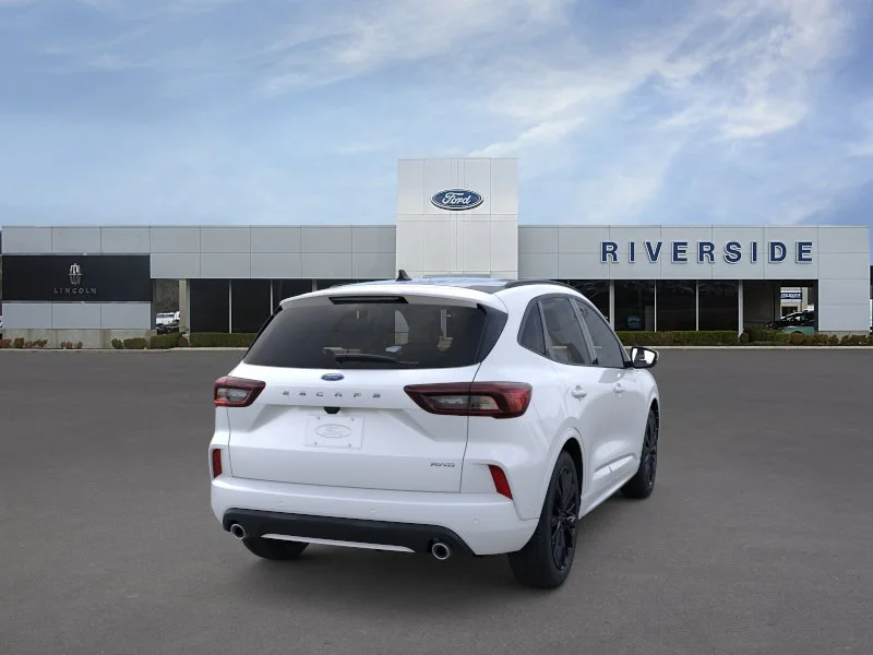 New 2024 Star White Metallic Tri-coat Ford ST-Line Elite image 8