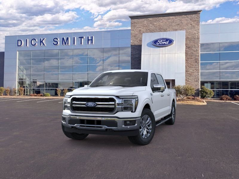 New 2026 Star White Metallic Tri-Coat Ford Lariat® image 2