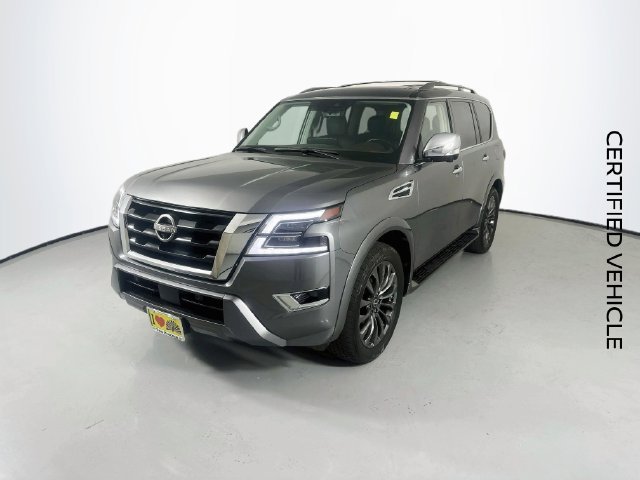 Certified Used 2024 Gray Nissan Platinum image 4