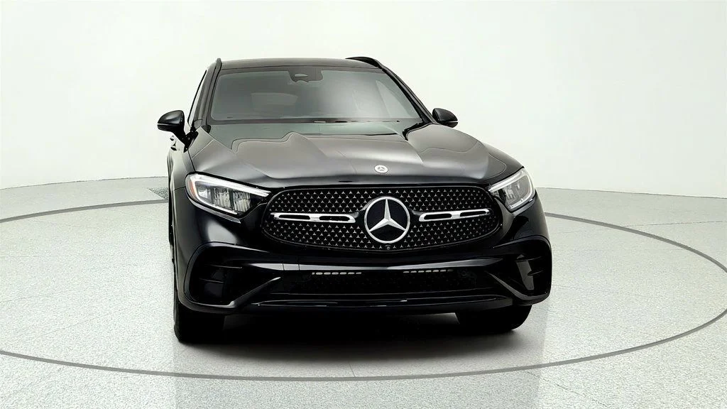 Used 2023 Black Mercedes-Benz GLC 300 4MATIC SUV w/ AMG® Line & Exclusive Trim Pkg image 2