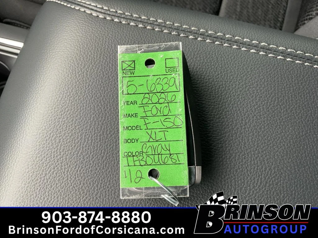 New 2026 Carbonized Gray Metallic Ford XLT image 21