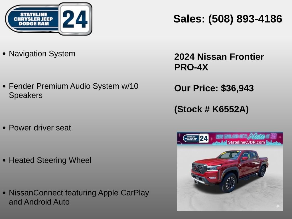 Used 2024 Red Nissan PRO-4X image 5