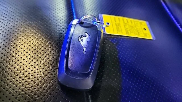Used 2024 Blue Ford EcoBoost Premium image 14