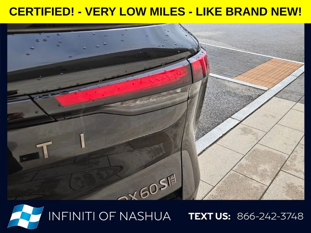 Certified Used 2026 Black INFINITI SPORT image 12