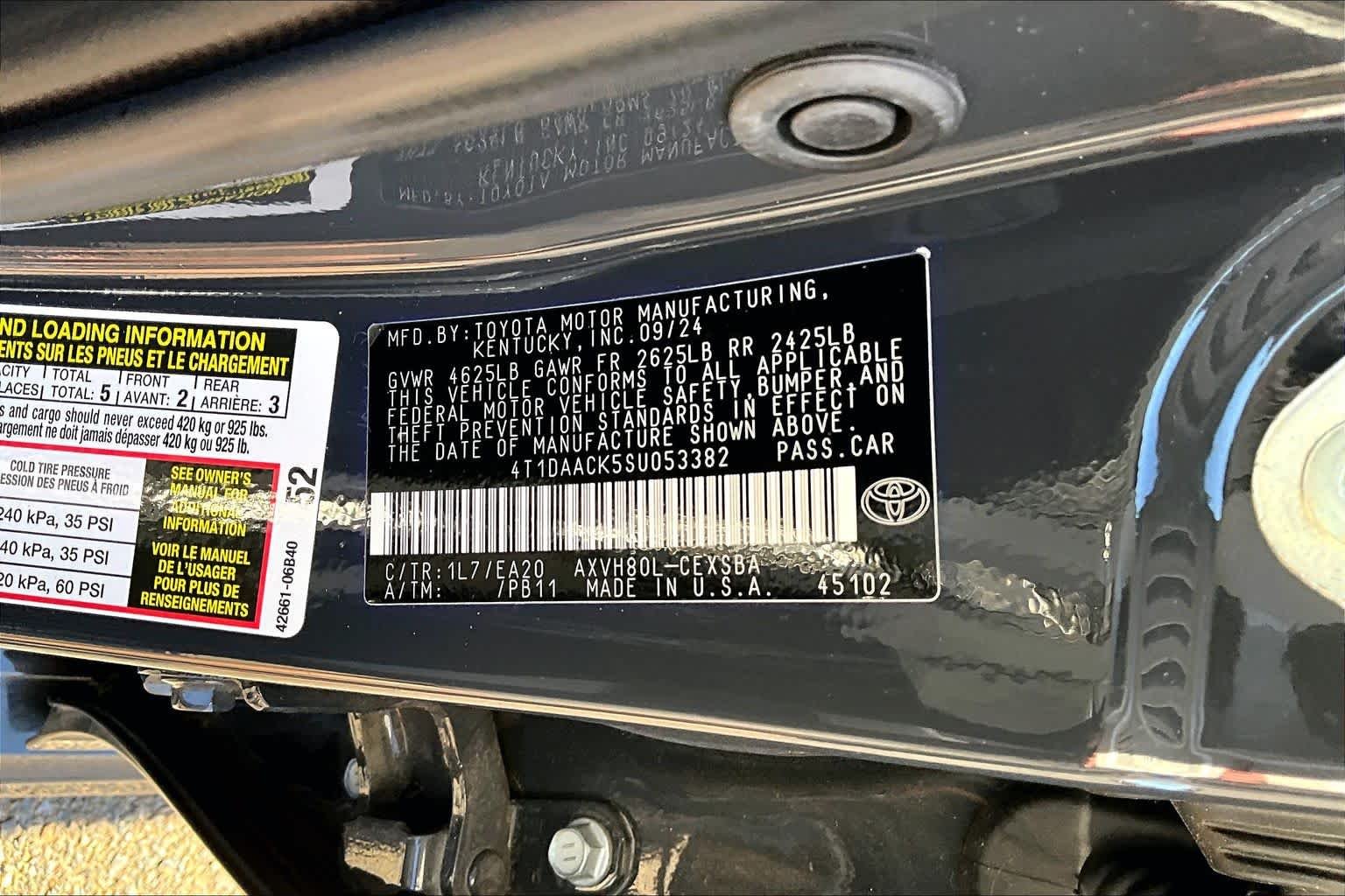 Certified Used 2025 Underground Toyota SE image 36