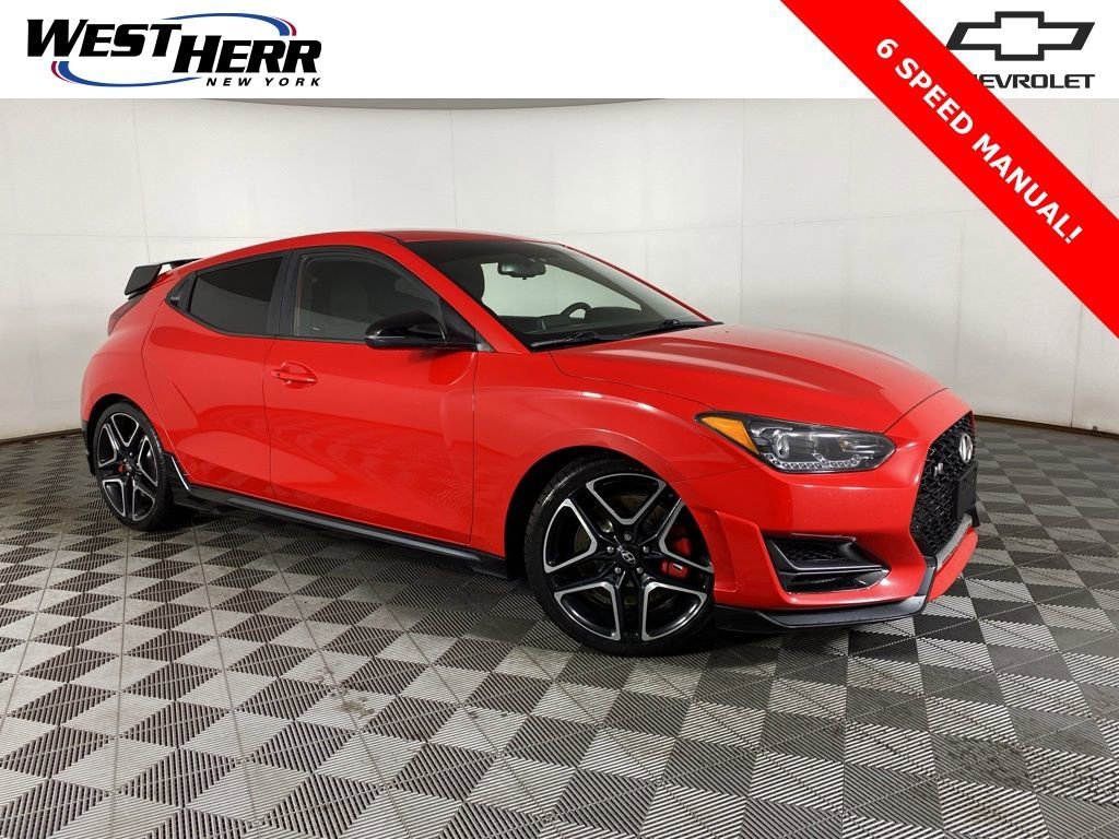 Used 2020 Hyundai Veloster N with VIN KMHT36AH0LU005557 for sale in Hamburg, NY