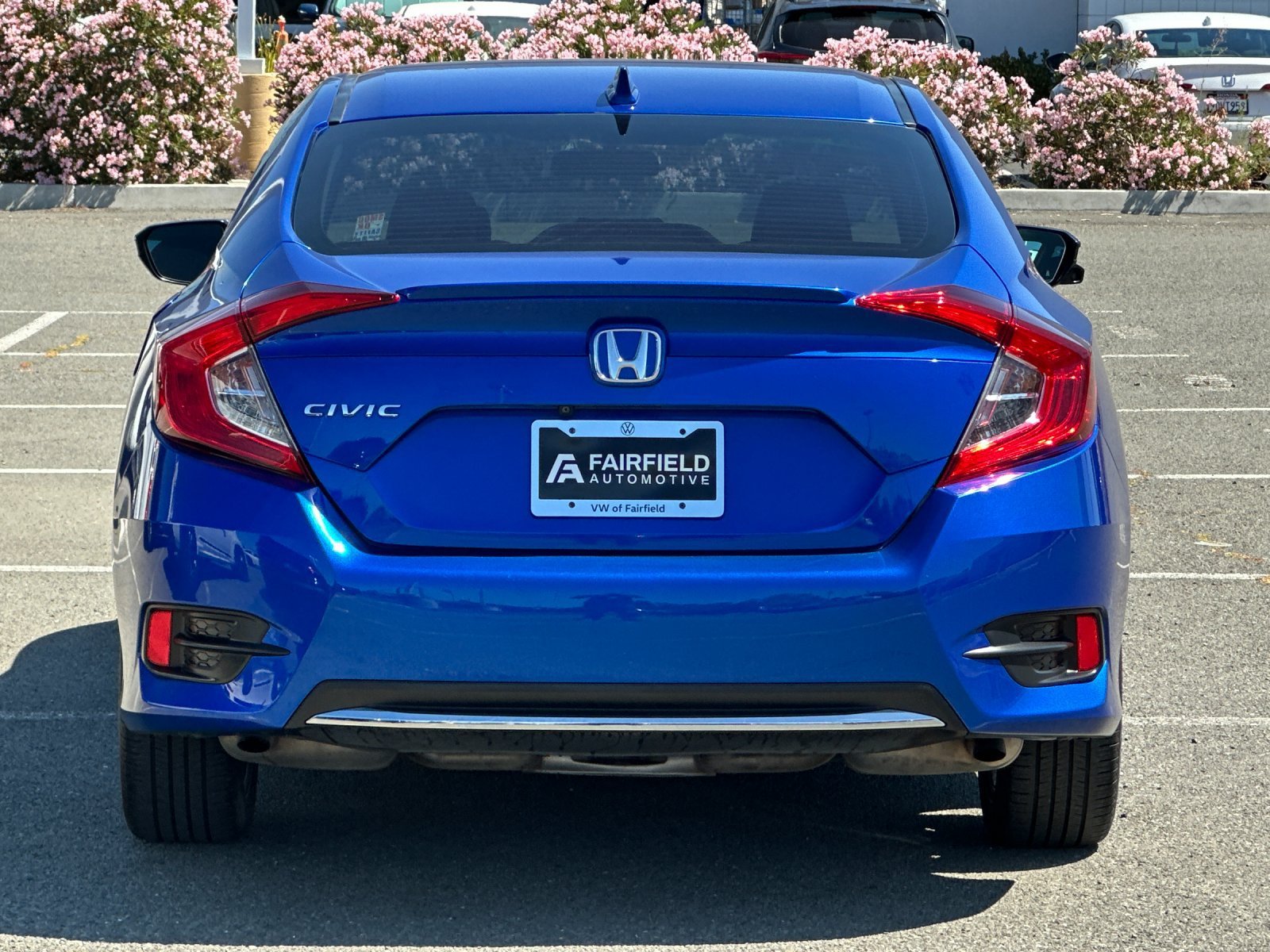 Used 2021 Aegean Blue Metallic Honda EX image 4