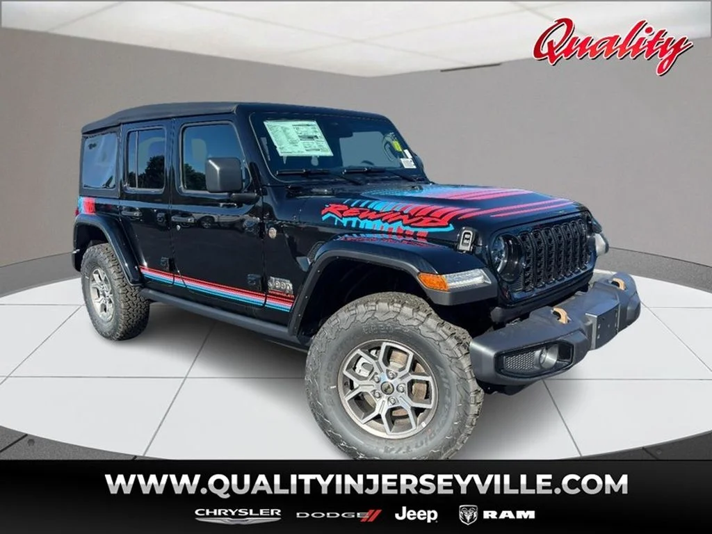 New 2026 Black Clear-Coat Exterior Paint Jeep Rewind image 1