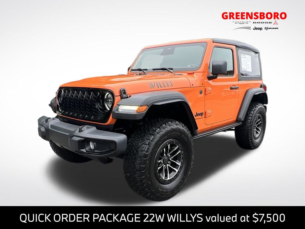 Used 2025 Orange Jeep Willys image 1