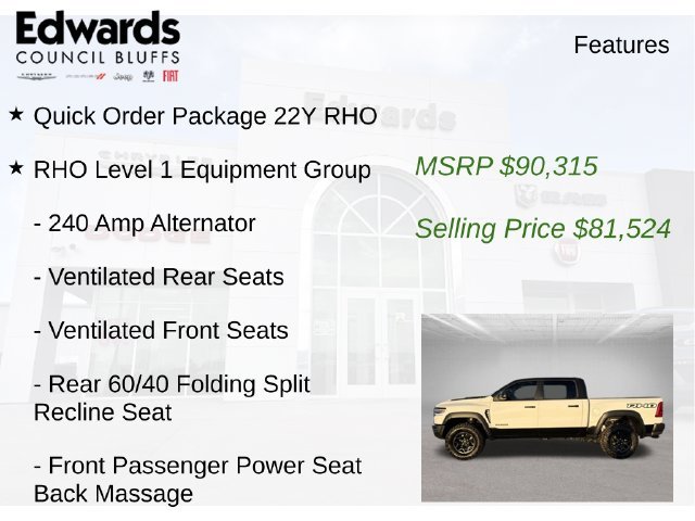 2026 RAM 1500 RHO - Photo 8