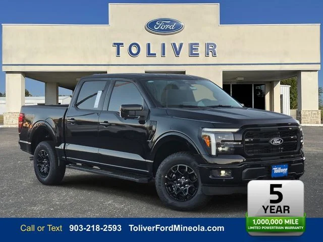 New 2026 Black Ford Lariat image 1