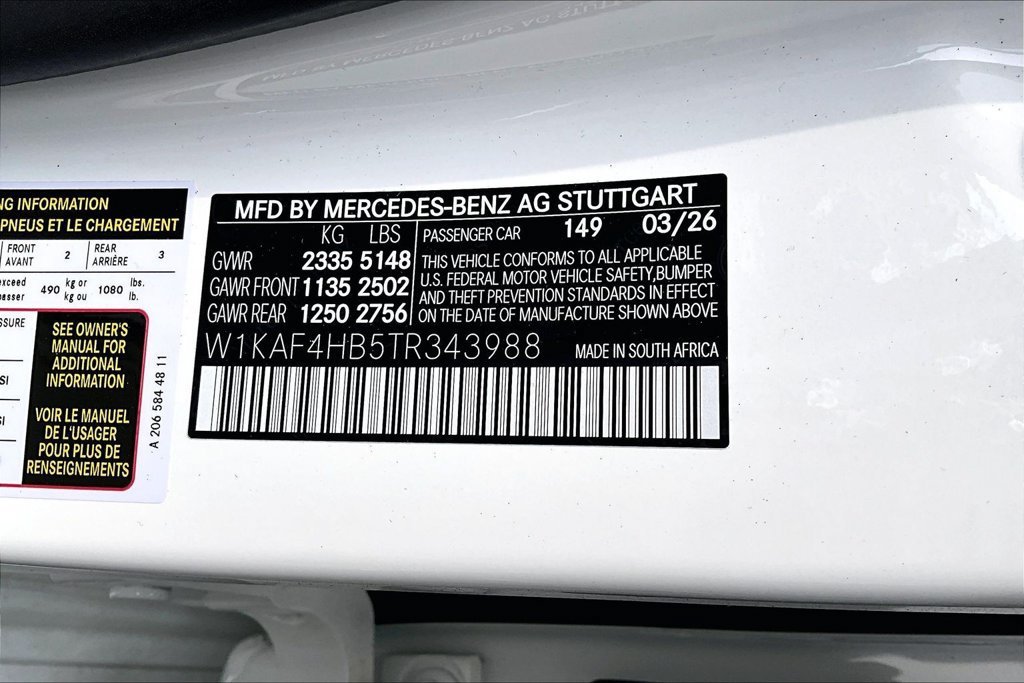 New 2026 Polar White Mercedes-Benz C 300 image 28