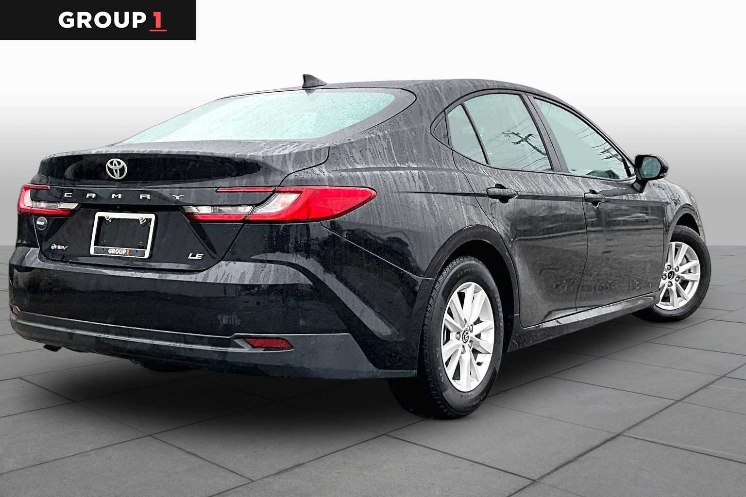 Certified Used 2025 Midnight Black Metallic Toyota LE image 13
