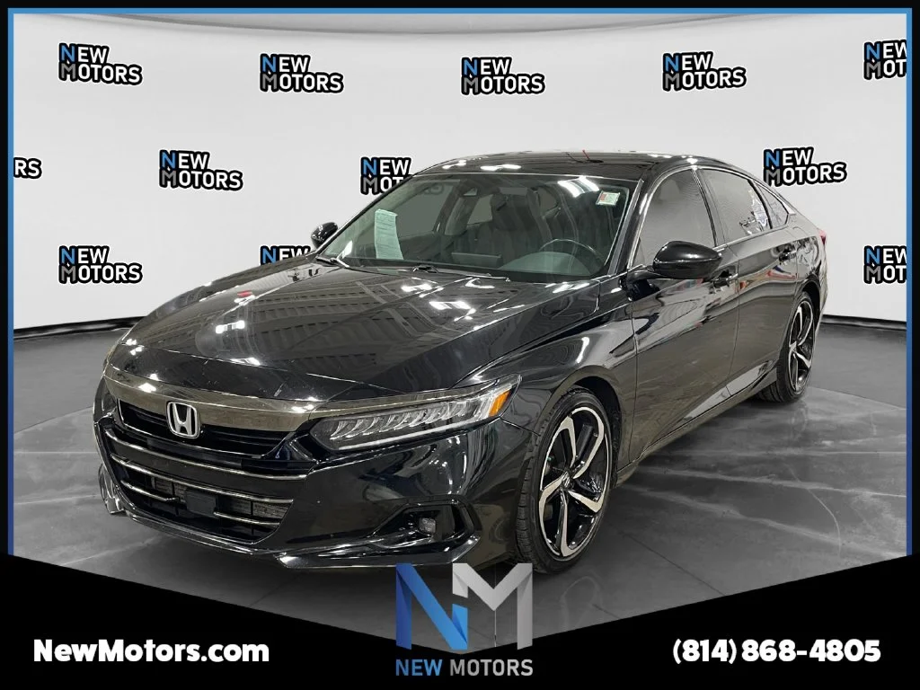 Used 2021 Black Honda Sport Special Edition image 1
