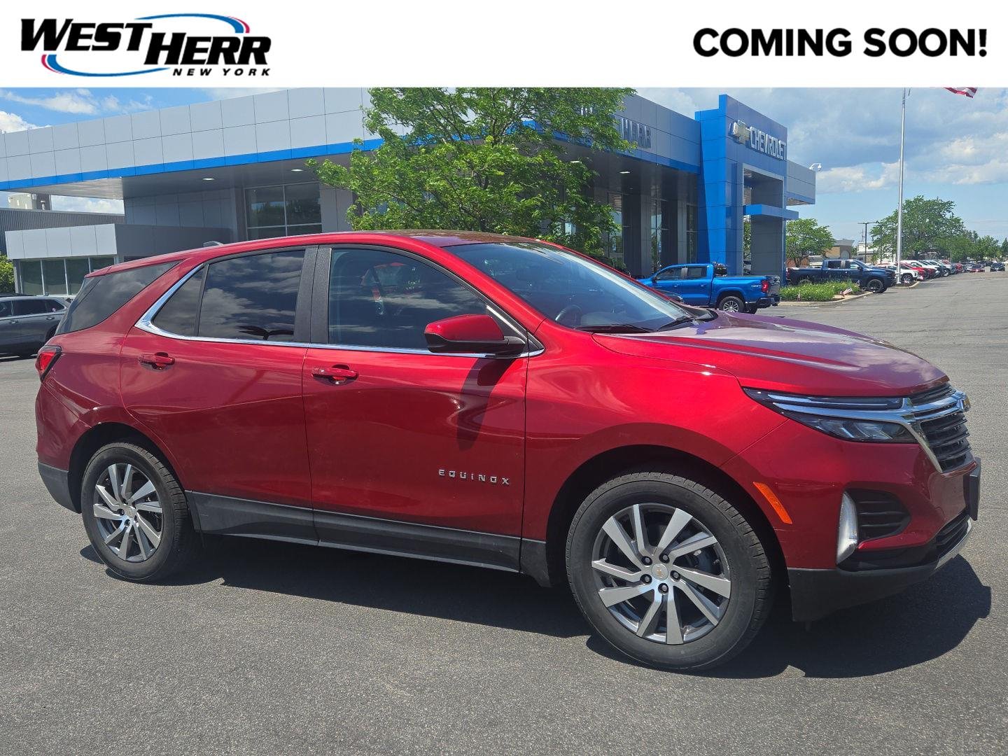 Used 2024 Radiant Red Tintcoat Chevrolet LT image 1