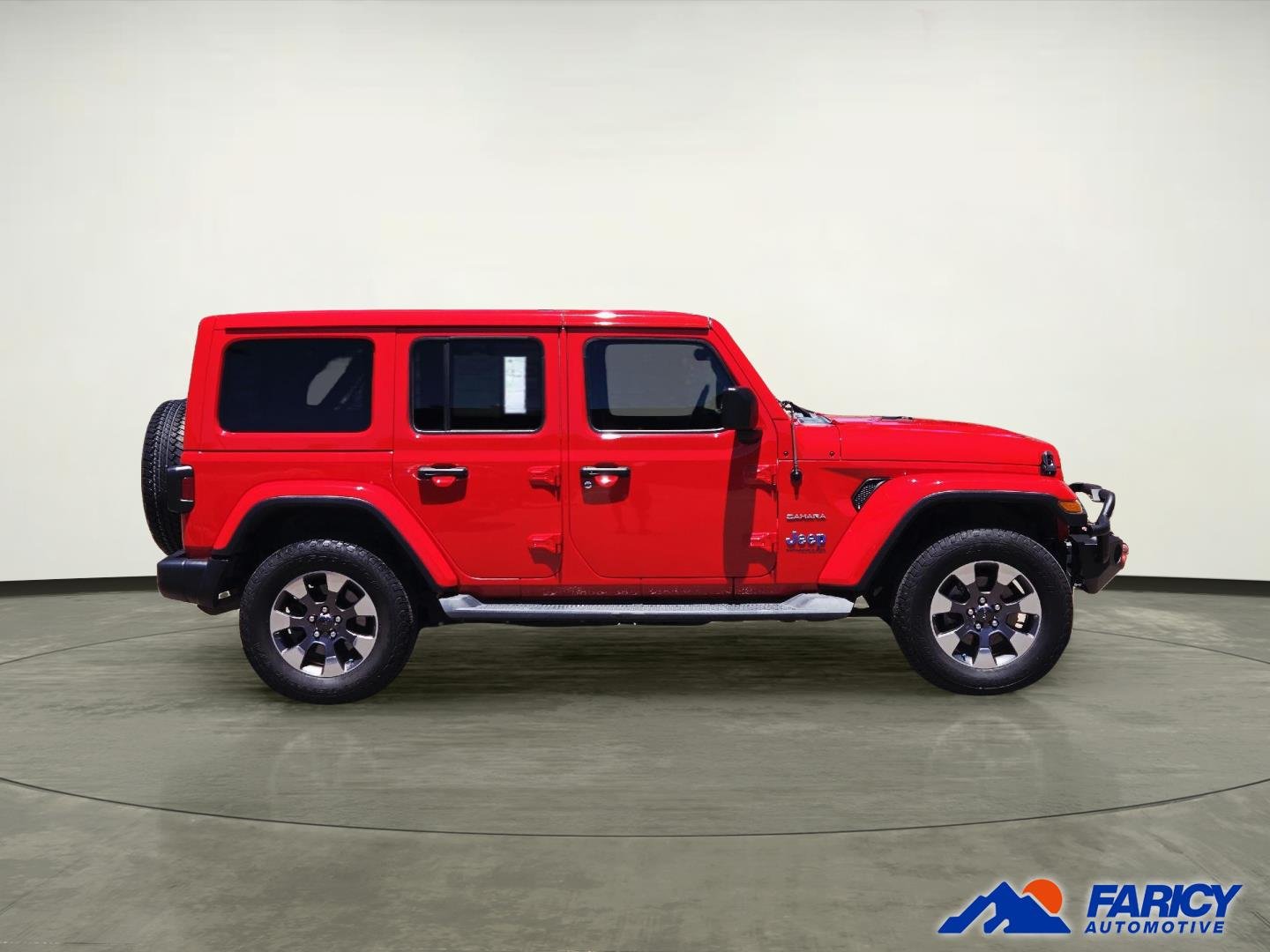 Used 2020 RED JEEP SAHARA image 6