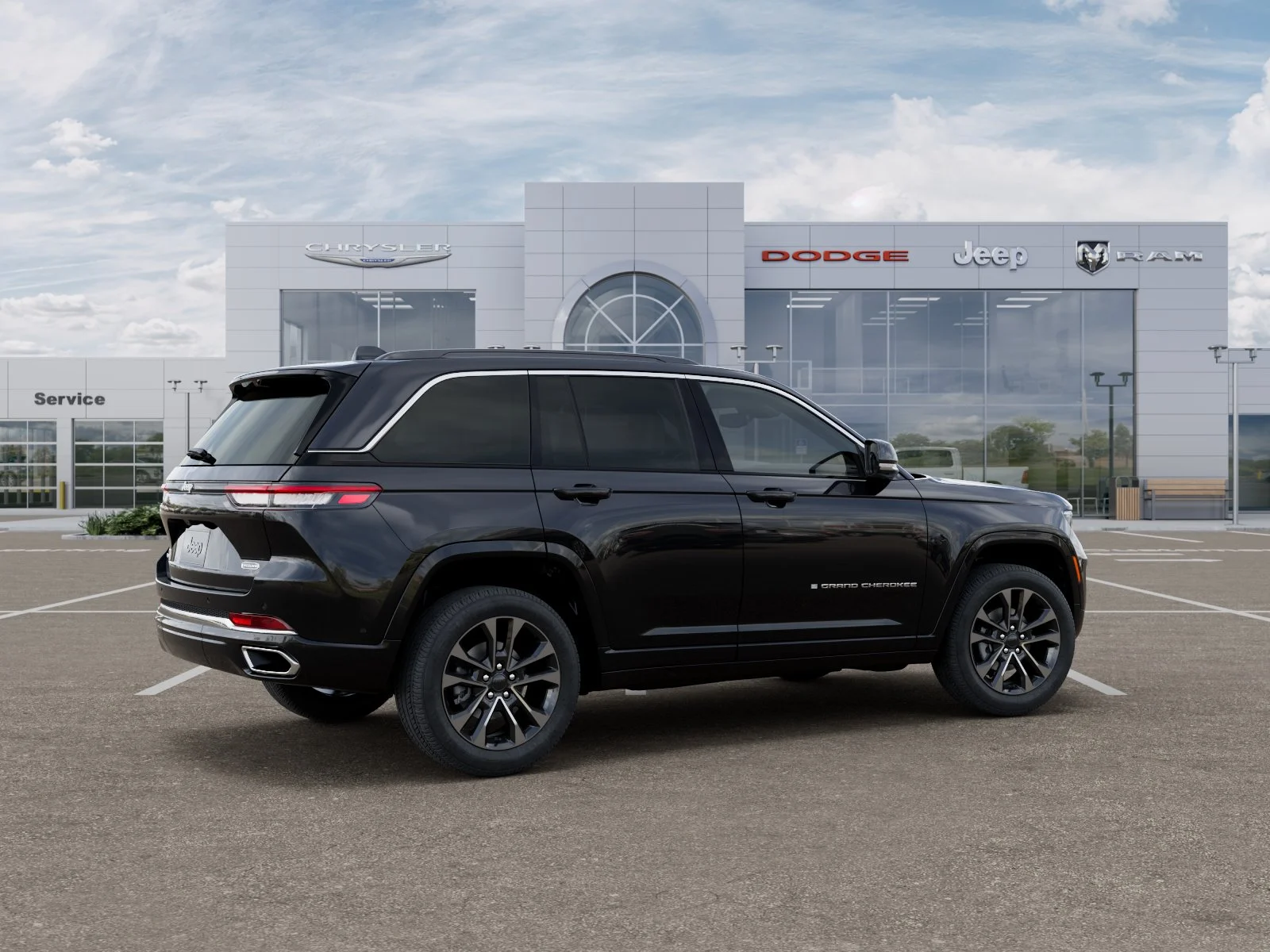 New 2025 Diamond Black Crystal Pearl-Coat Exterior Paint Jeep Overland image 31