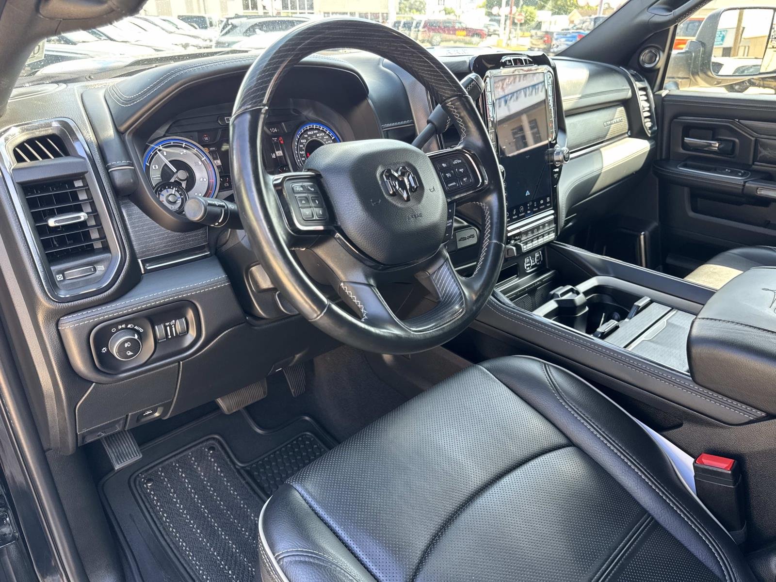 Used 2022 Diamond Black Crystal Pearlcoat Ram Limited image 17