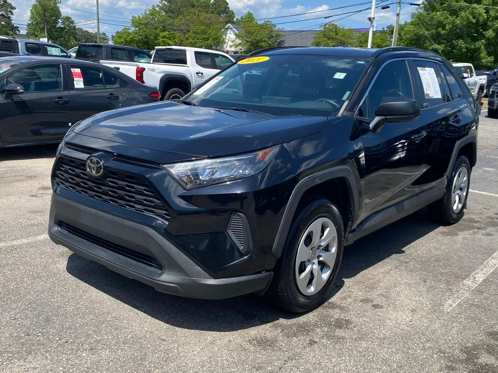 Used 2021 Black Toyota LE image 2