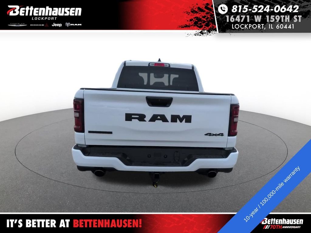 New 2026 Bright White Clear-Coat Exterior Paint RAM BIG HORN image 11