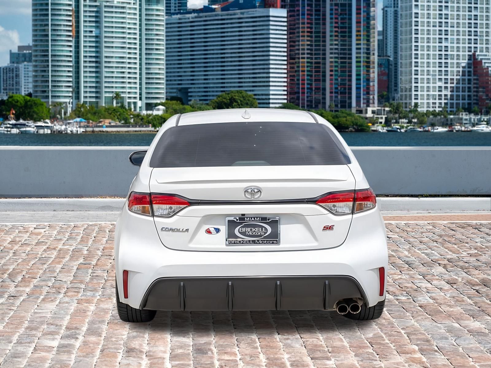 Used 2024 White Toyota SE image 8