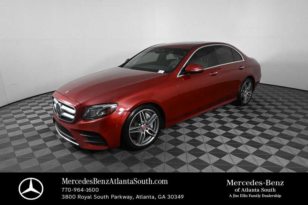 Used 2018 Red Mercedes-Benz E 300 image 1