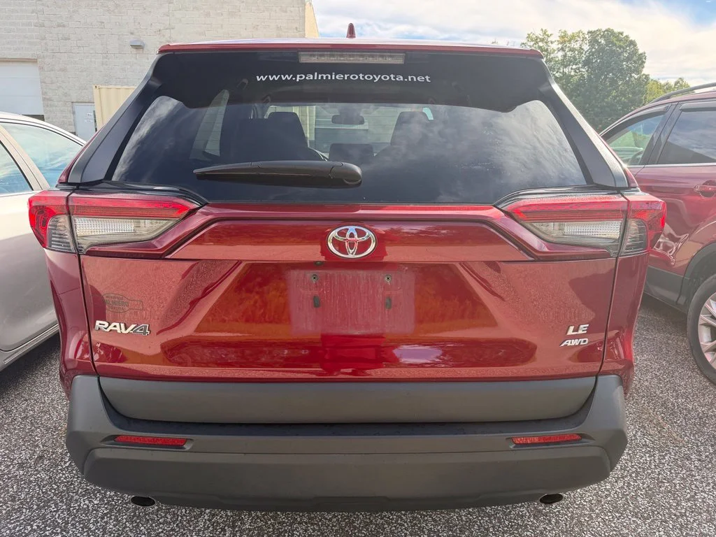 Certified Used 2025 Red Toyota LE image 4