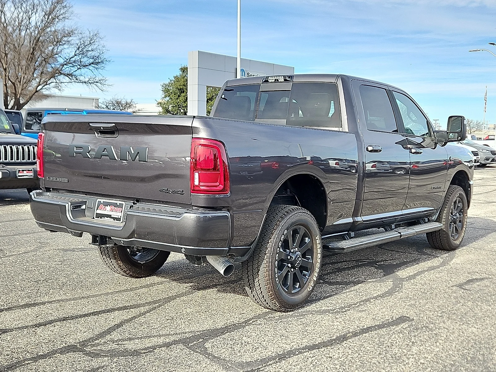 New 2026 Granite Crystal Ram LARAMIE CREW CAB 4X4 6