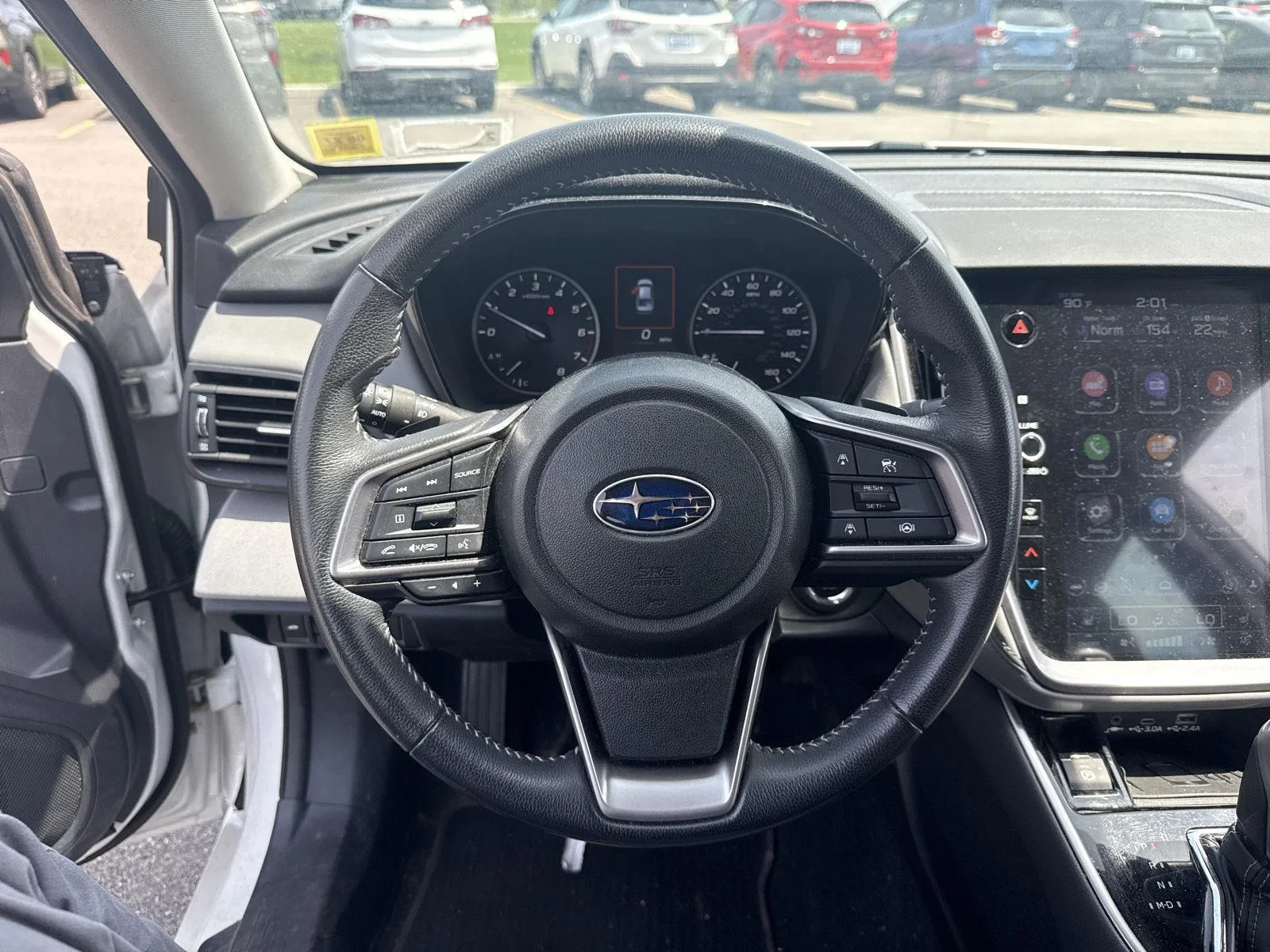 Used 2024 Crystal White Pearl Subaru Premium image 9