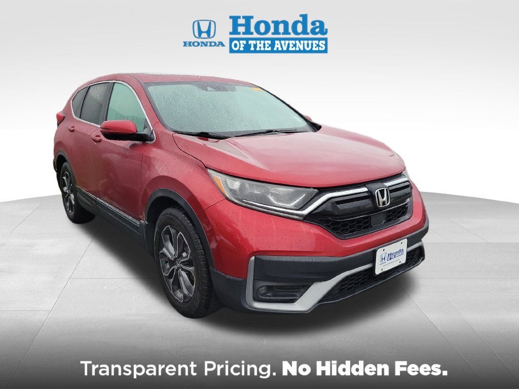 Used 2020 Radiant Red Metallic Honda EX-L image 1