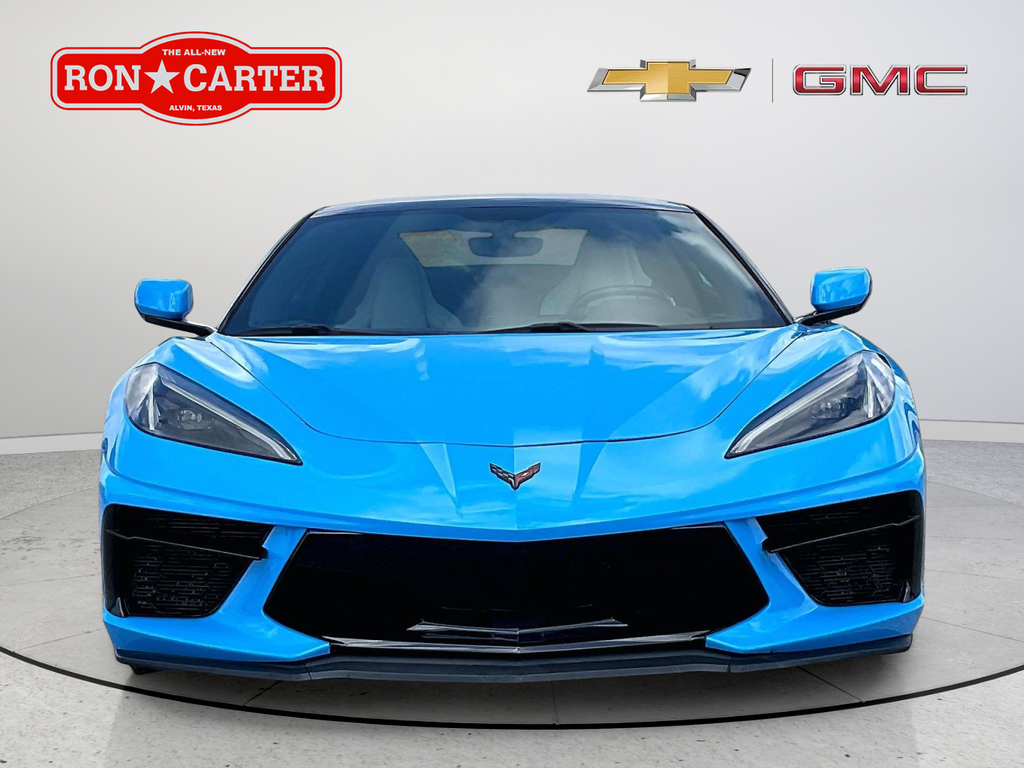 Used 2023 Blue Chevrolet Stingray image 2