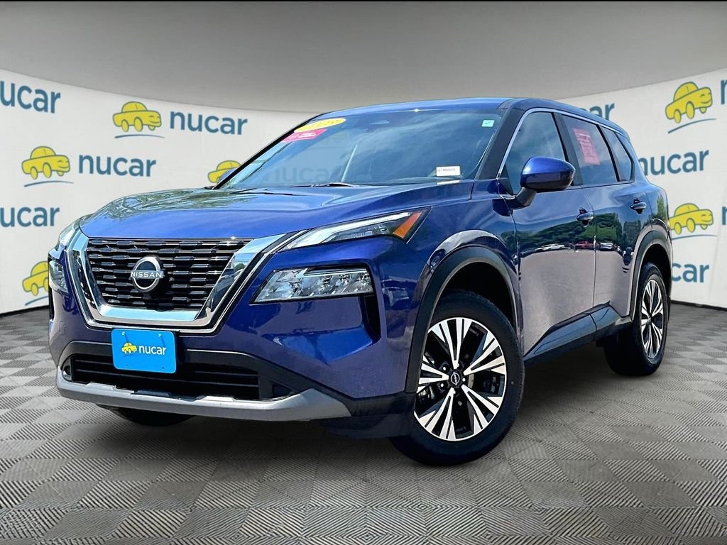 Used 2023 Blue Nissan SV image 3