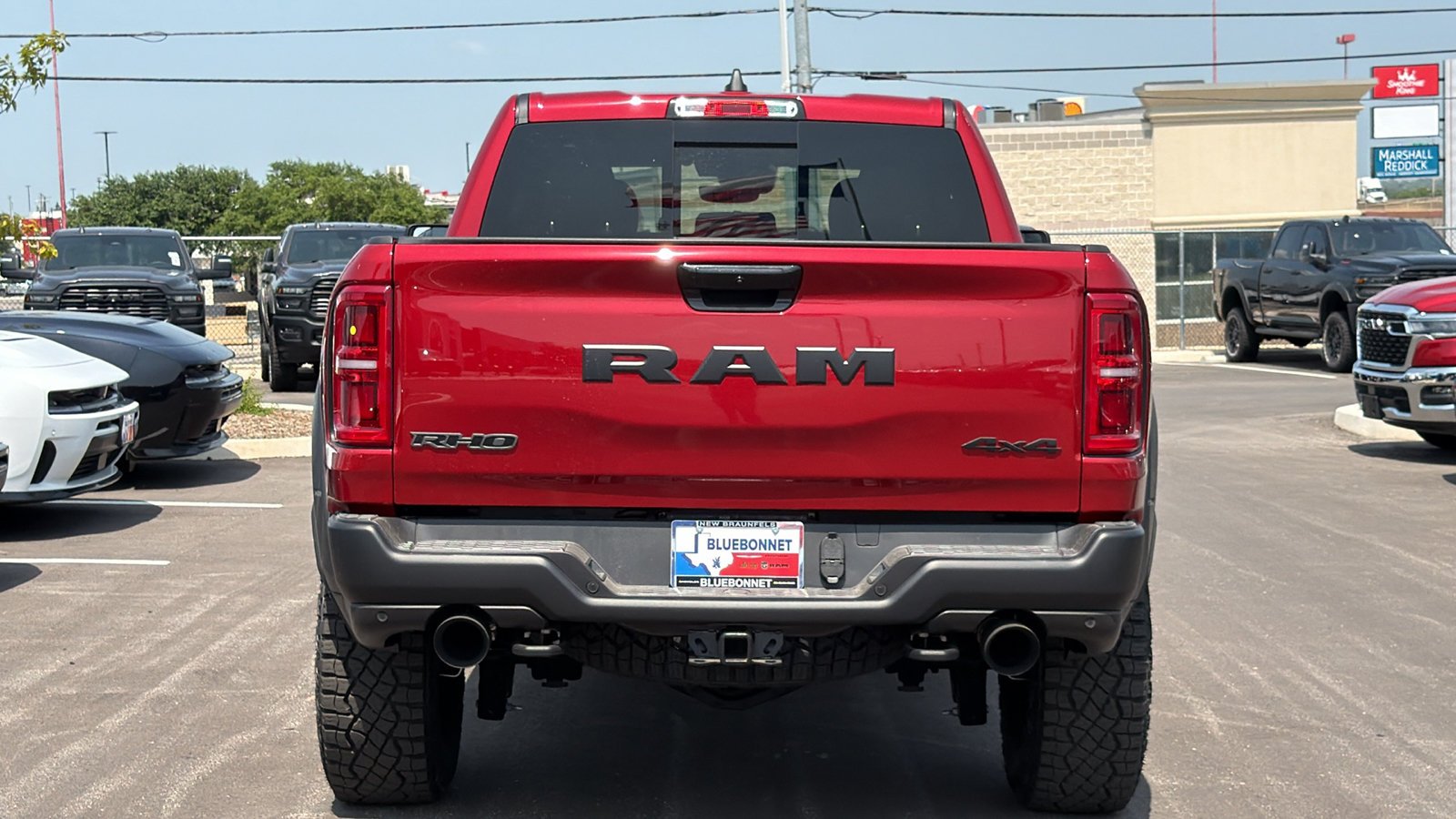 New 2026 Molten Red Pearl-Coat Exterior Paint RAM RHO image 6