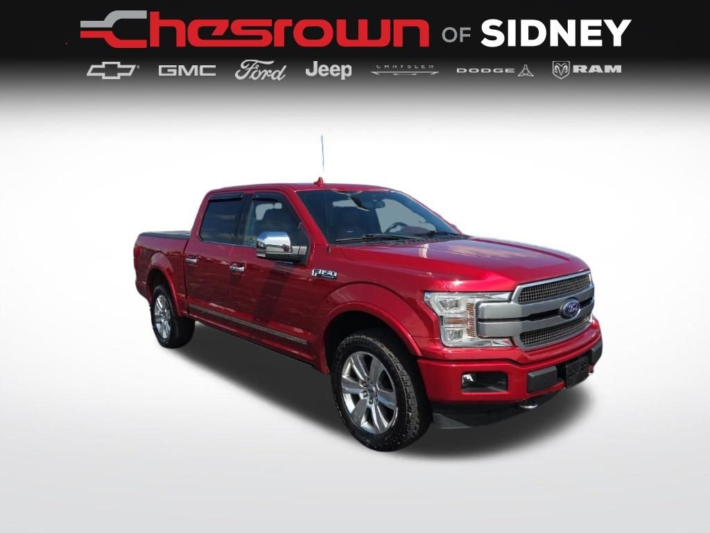 Used 2020 Red Ford Platinum image 3