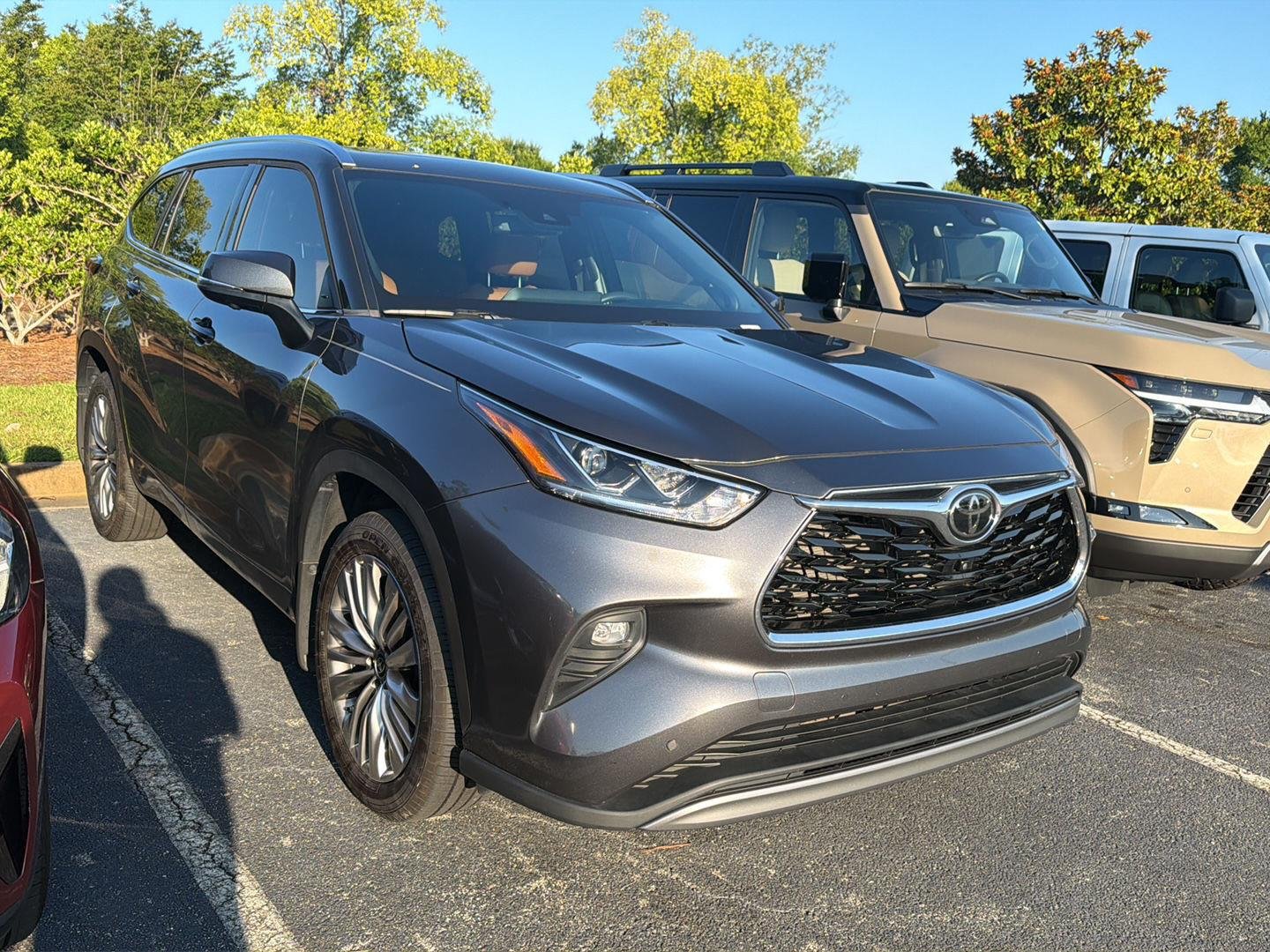 Used 2024 Magnetic Gray Metallic Toyota Platinum image 6