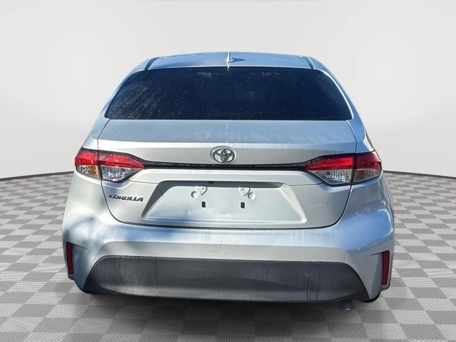 Used 2025 Classic Silver Metallic Toyota LE image 6