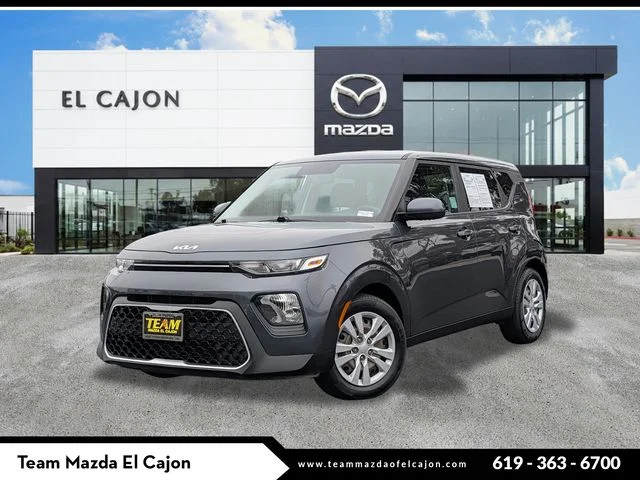 Used 2022 Gray Kia LX image 1